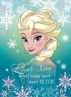 Frozen groetjes voor jou